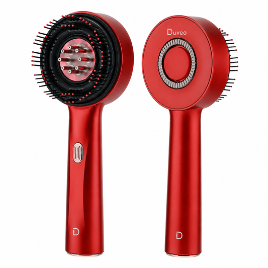 Electric Scalp Massager Comb with Hair Oil Applicator